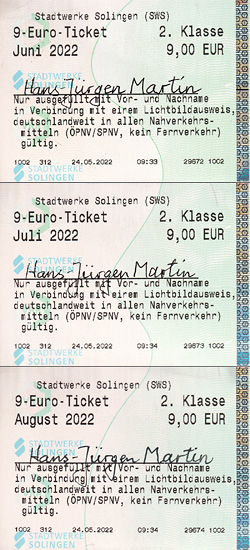 9-Euro-Tickets
