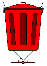 Gro&szlig;er Kunststoffautomat